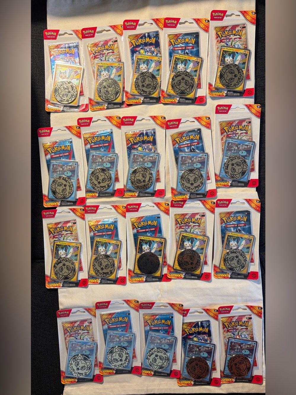Pokemon Surging Sparks Single Blister bundle of 20